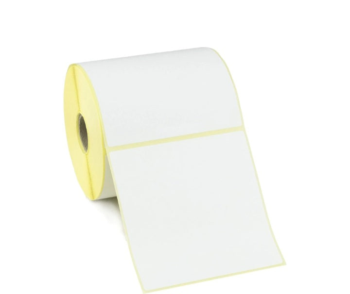 100mm x 100mm Thermal Labels - Square Direct Thermal Labels